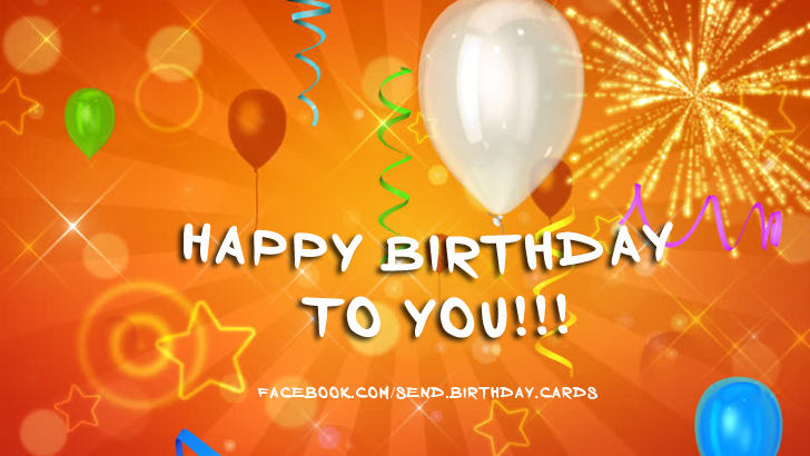 Happy Birthday to YOU! | Birthday Cards