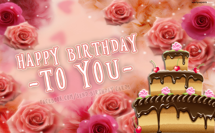 Happy Birthday to - YOU -