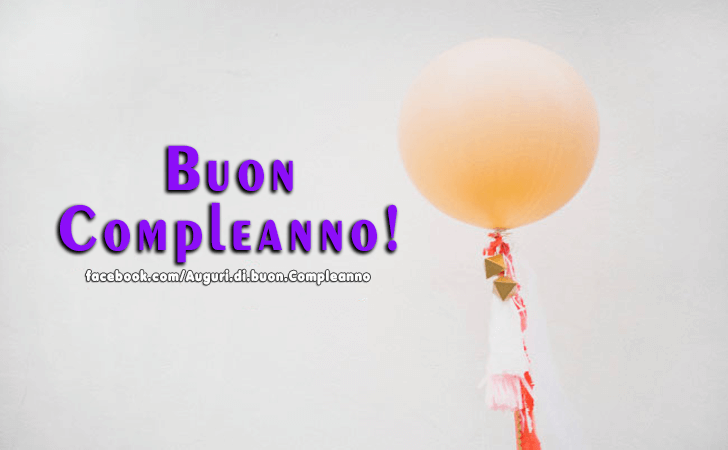 Auguri di Buon Compleanno: Buon Compleanno!