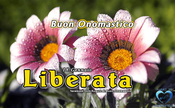 Buon Onomastico Liberata!