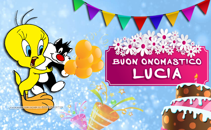 Buon Onomastico LUCIA