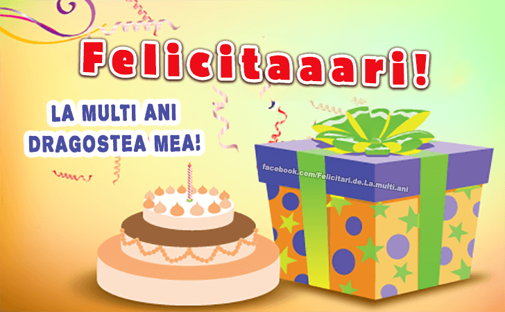 Felicitari de La multi ani | Felicitaaari! La multi ani dragostea mea!