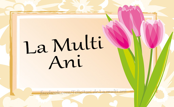 La Multi Ani